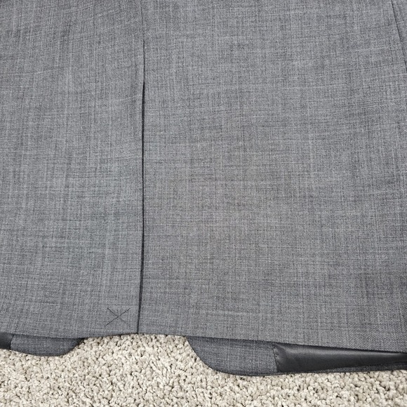 Ralph Lauren Blazer 100% Wool Sport Coat Suit Jacket Size 52R Charcoal Gray - Picture 8 of 9